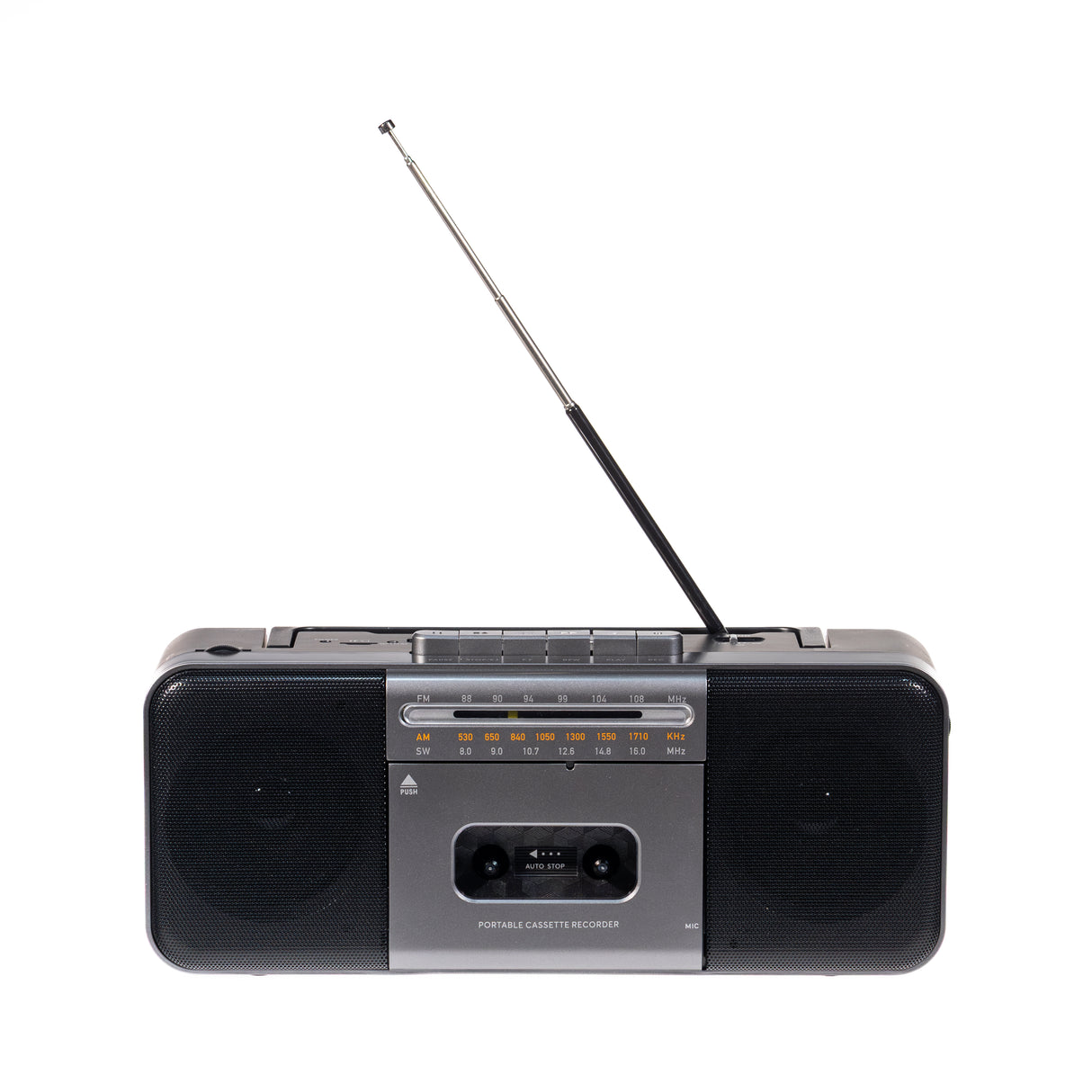 Studio 57 Kassettspiller m. FM & Bluetooth, Grå