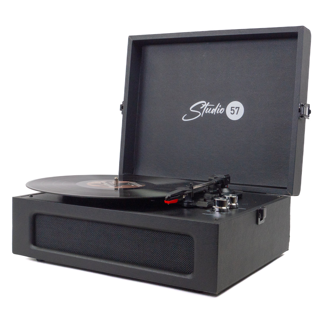 Studio 57 Groovy platespiller (svart)