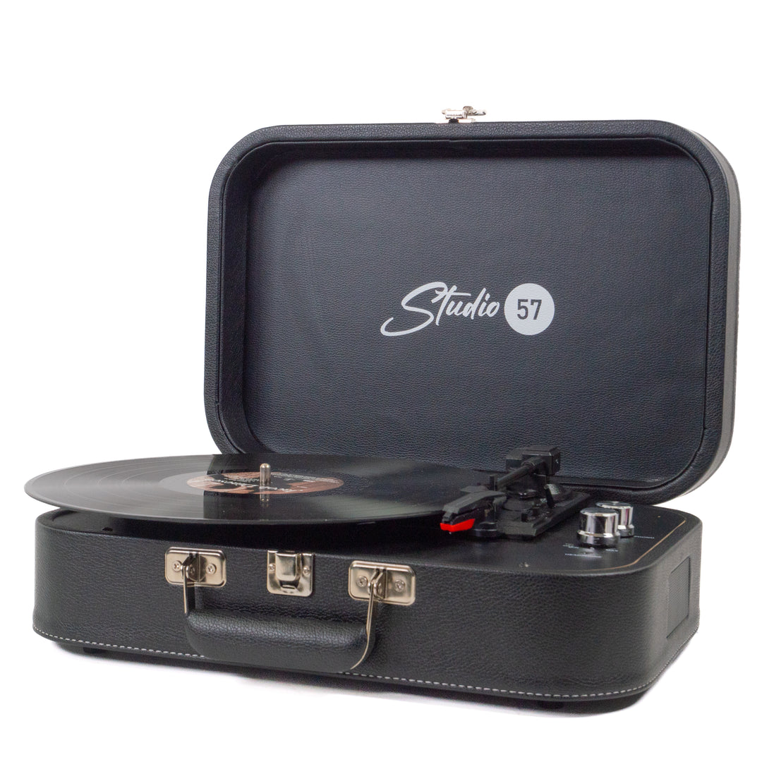 Studio 57 Mellow platespiller (svart)