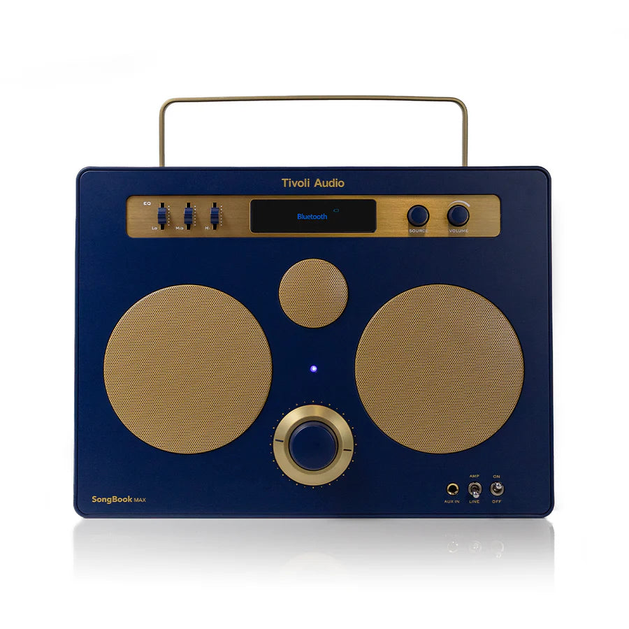 Tivoli Audio Song Book MAX Bluetooth Høyttaler (Blå)