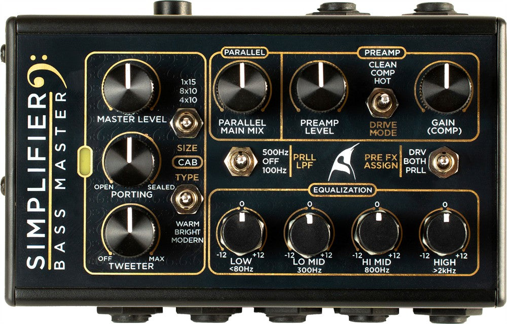 Simplifier Amps Bass Master Zero Watt-forsterker
