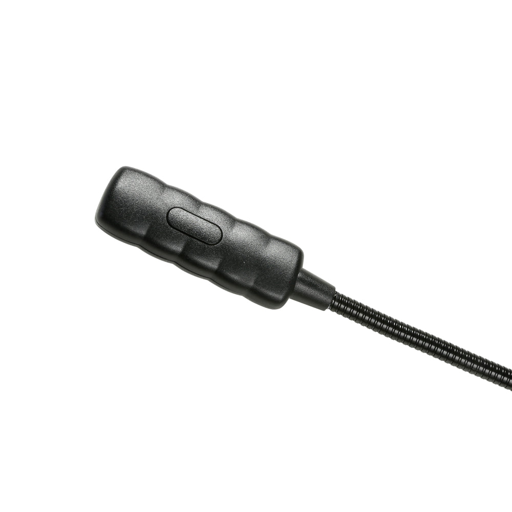 Adam Hall Stands SLED 1 ULTRA USB C - Svanehalslampe, USB-plugg, 4 COB-LED’er og valgfrie farger