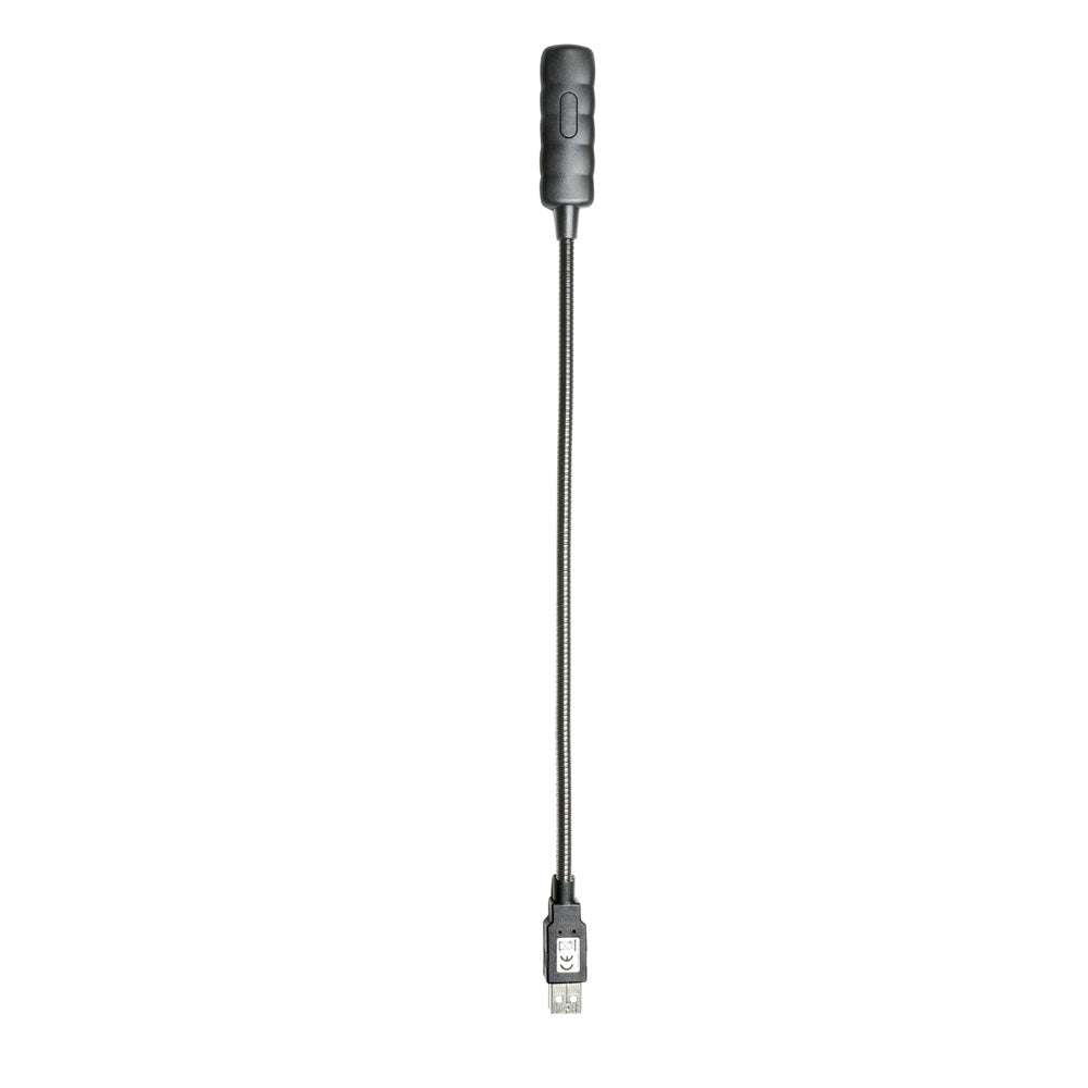 Adam Hall Stands SLED 1 ULTRA USB - svanehalslampe, USB-plugg, 4 COB-LED’er