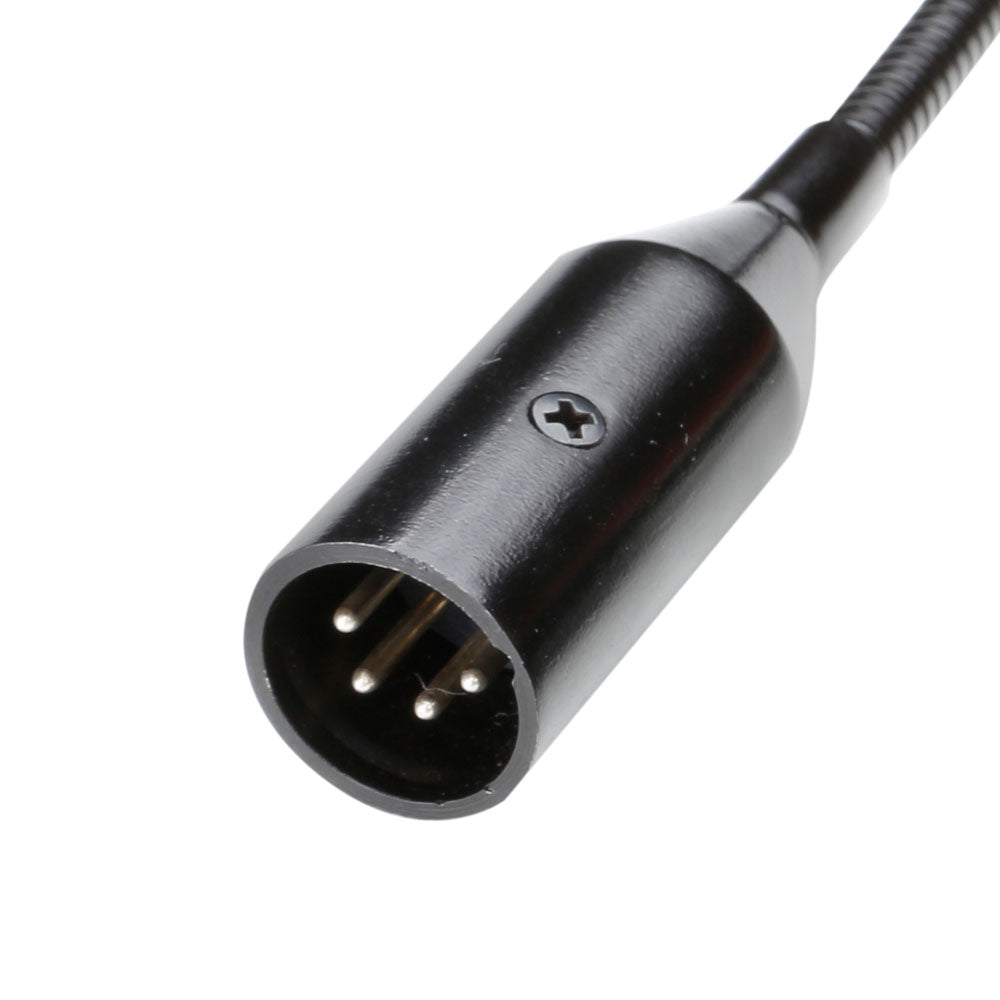 Adam Hall Stands SLED 1 ULTRA XLR 4 - 4-polet XLR svanehalslampe med 4 COB-LED-er
