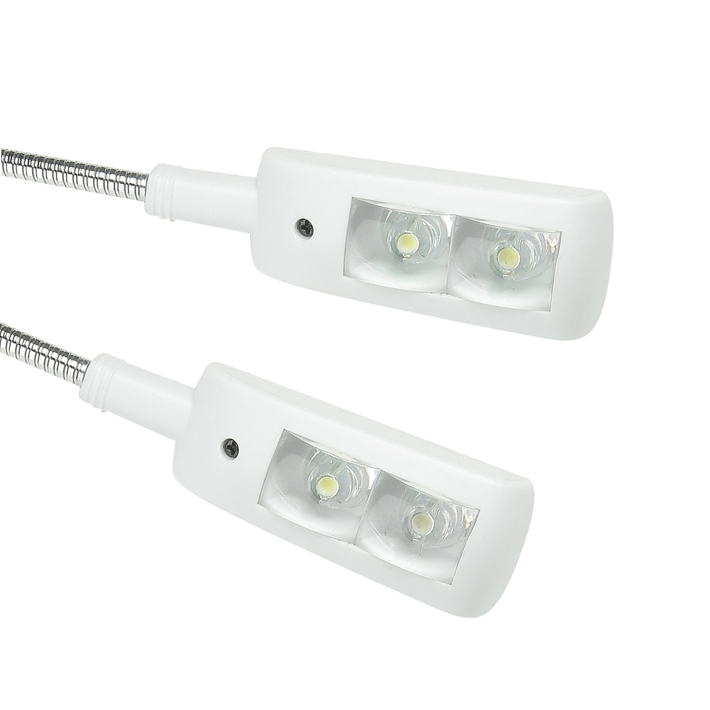 Adam Hall Stands SLED 2 PRO W - LED-lys for nodestativ, hvit