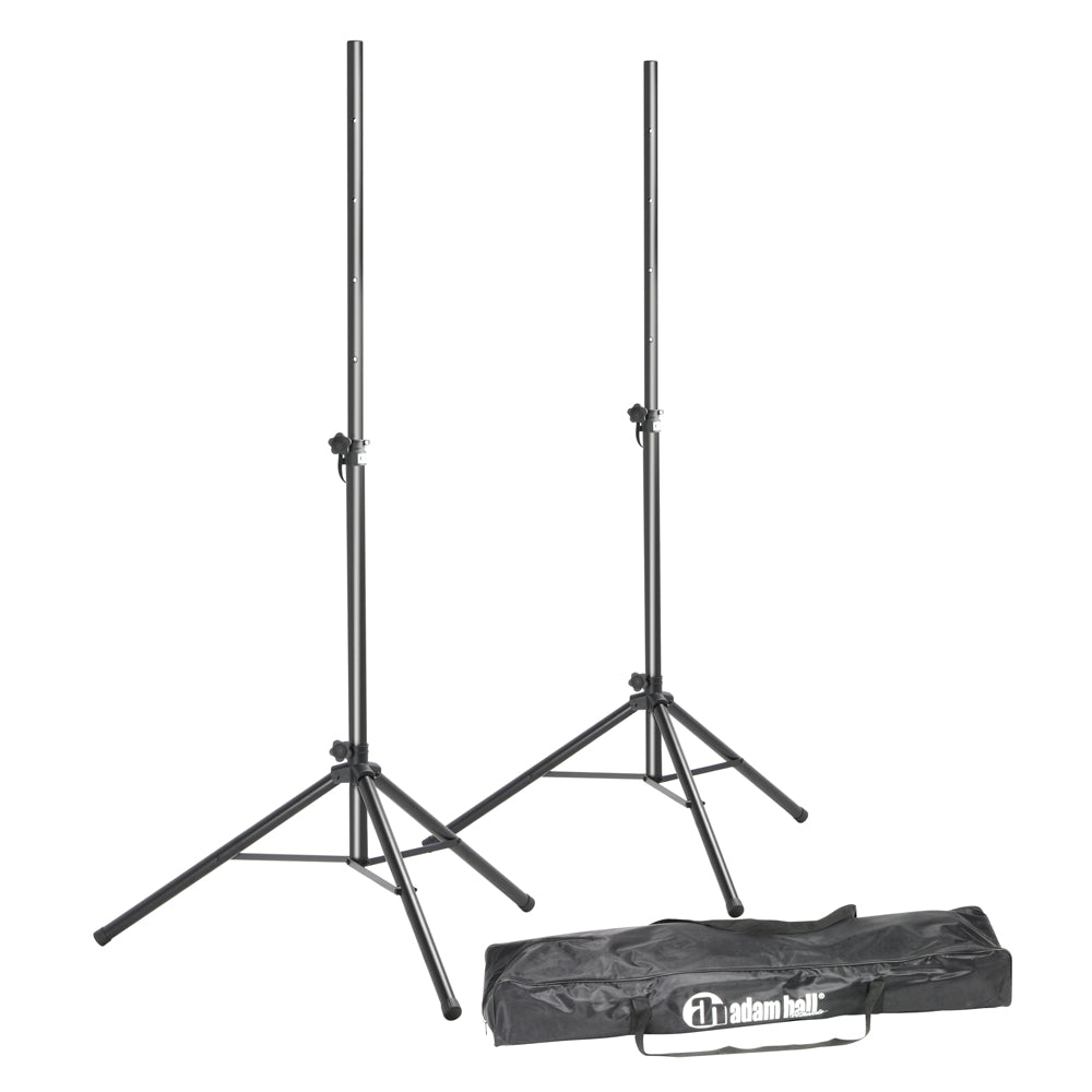 Adam Hall Stands SPS 023 SET - Høyttalerstativsett: 2 høyttalerstativer med bag