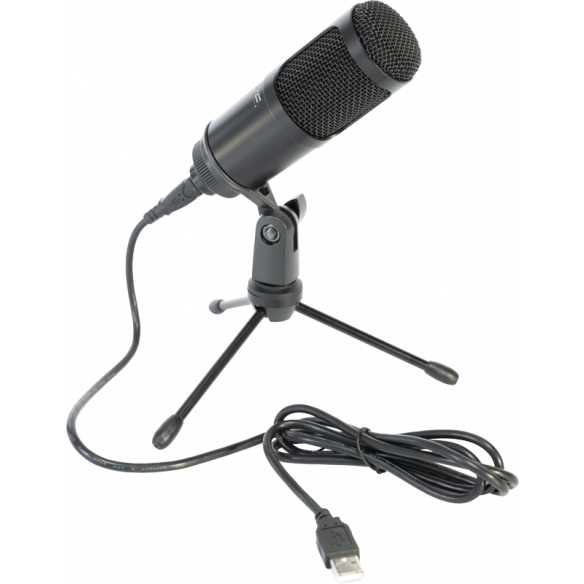 LTC USB-mikrofon (svart)