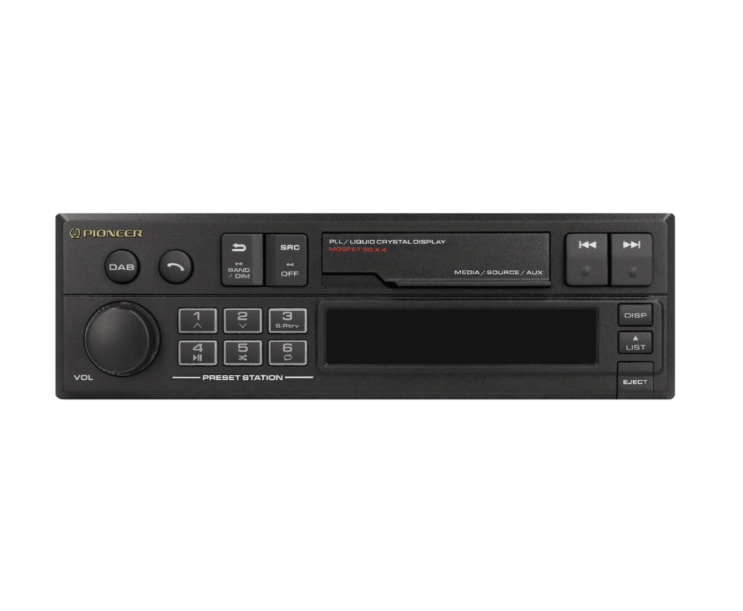 Pioneer SXT-C10PS Retro Bilradio med DAB+ og Bluetooth