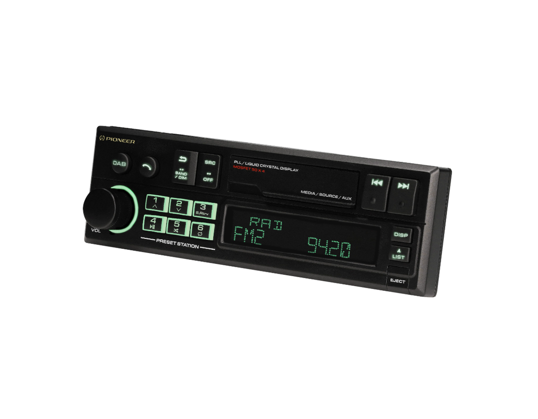Pioneer SXT-C10PS Retro Bilradio med DAB+ og Bluetooth