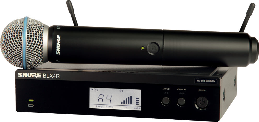 Shure BLX24R B58A trådløs mikrofon (S8)