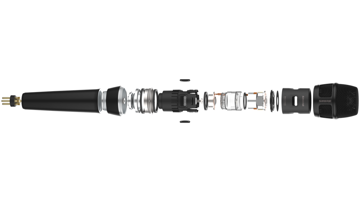 Shure NXN8/S Nexadyne dynamisk mikrofon (supernyre, svart)
