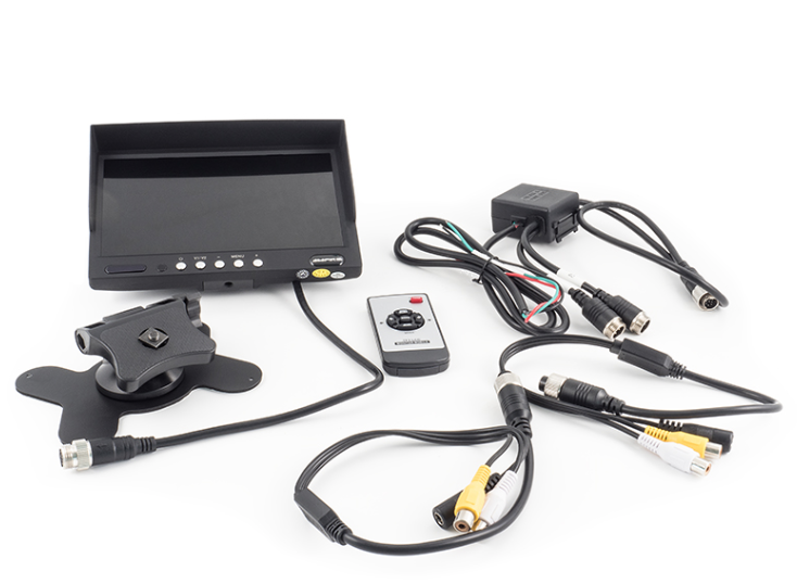 Skjerm for bakkamera