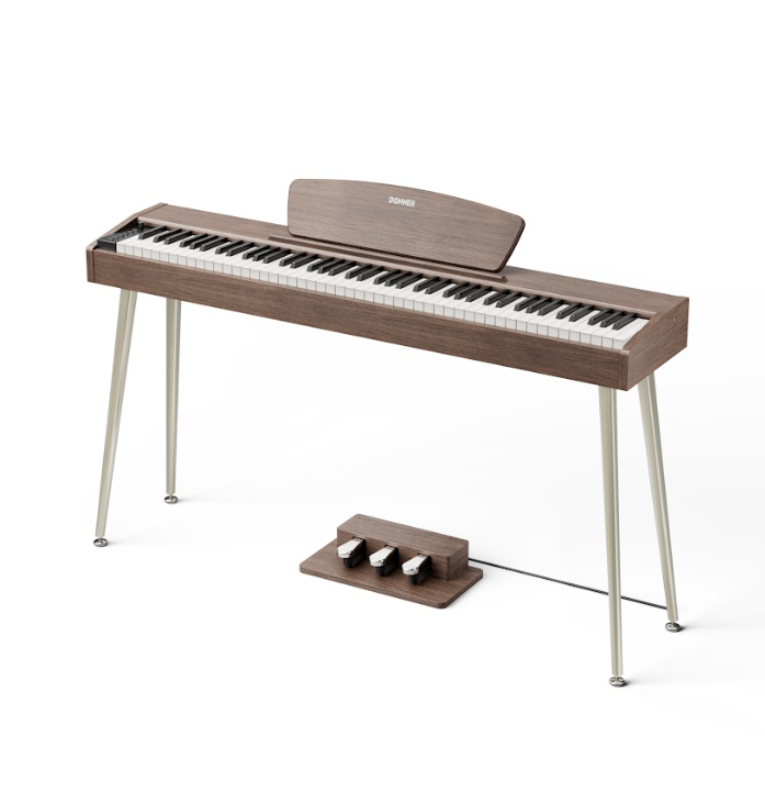Donner DHP 100 PRO el-piano Valnøtt