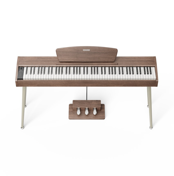 Donner DHP 100 PRO el-piano Valnøtt