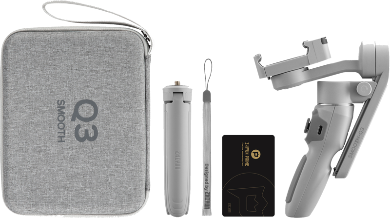 Zhiyun Smooth Q3 Combo Mobil stabilisator med lys
