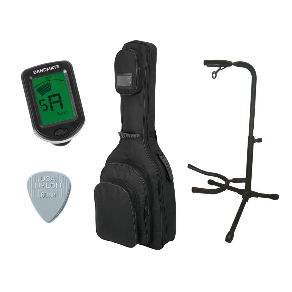 Spansk gitar 4/4 tilbehørspakke