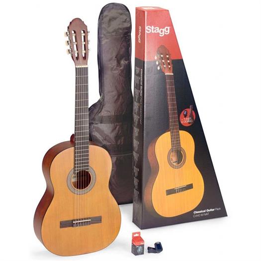 Stagg C440 M Klassisk gitarpakke (Natur)