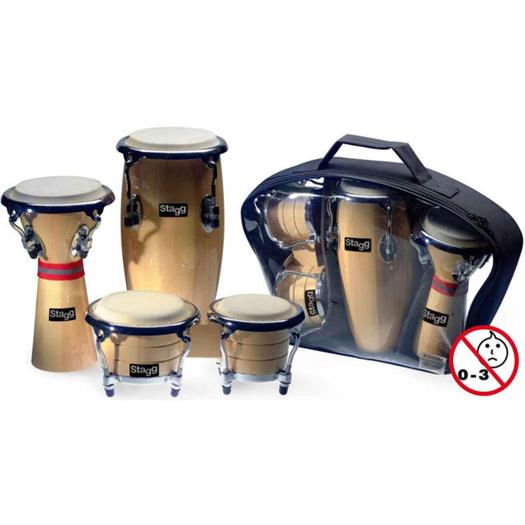 Stagg BCD-N-SET Mini latinsk og afrikansk perkusjonssett