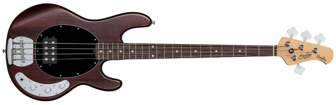 Sterling by Music Man Stingray, Ray4 Walnut elektrisk bass