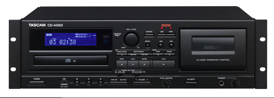 Tascam CD-A580 v2 CD- og kassettspiller
