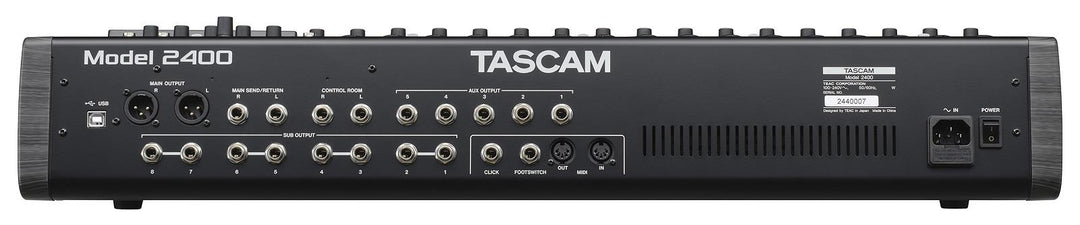 Tascam Model 2400 digitalmikser og digital 24-spors opptaker