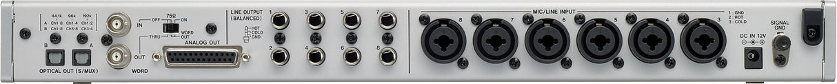 Tascam Series 8P DYNA PreAmp og Compressor