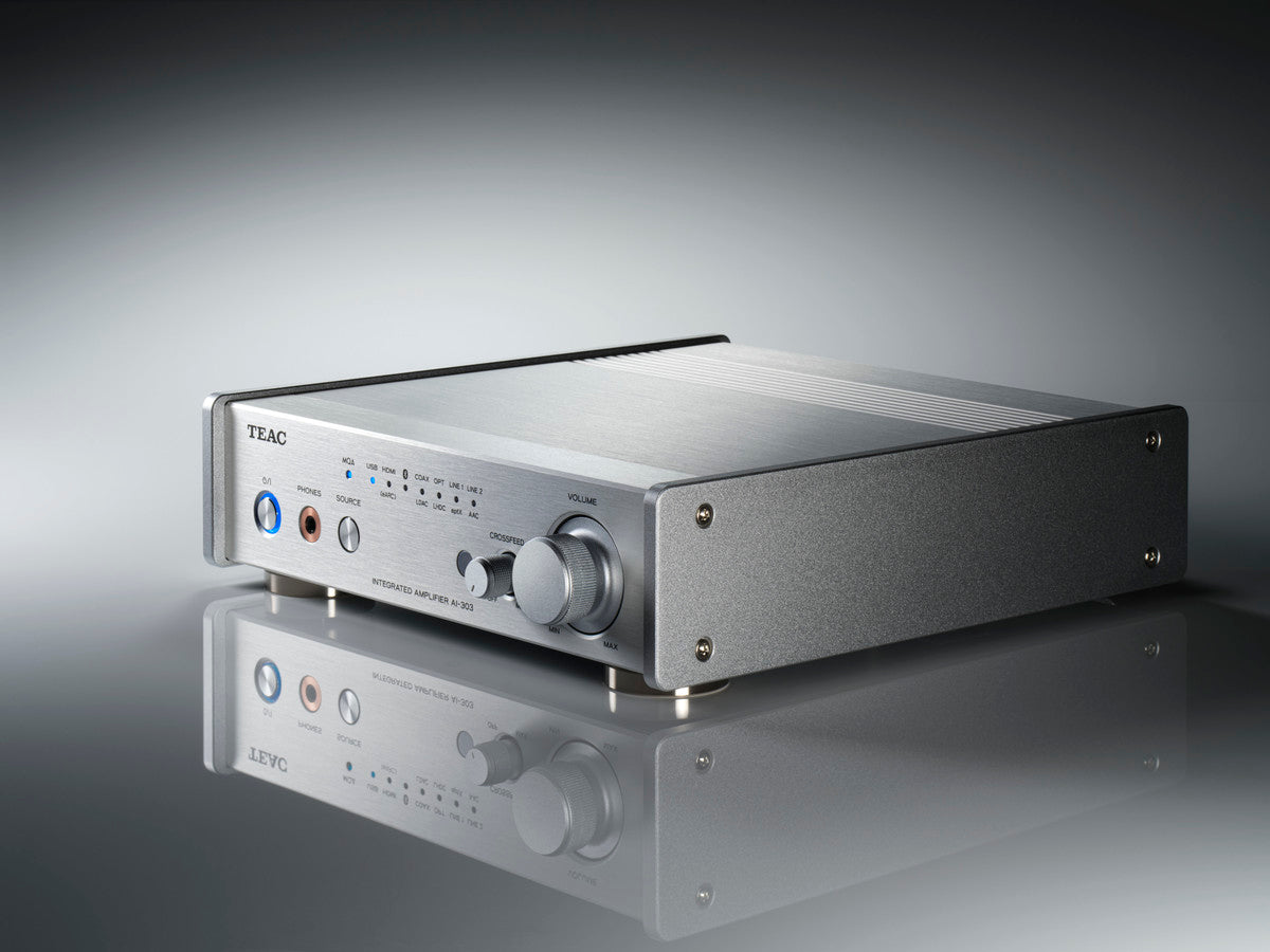 TEAC AI-303 USB DAC-forsterker (sølv)