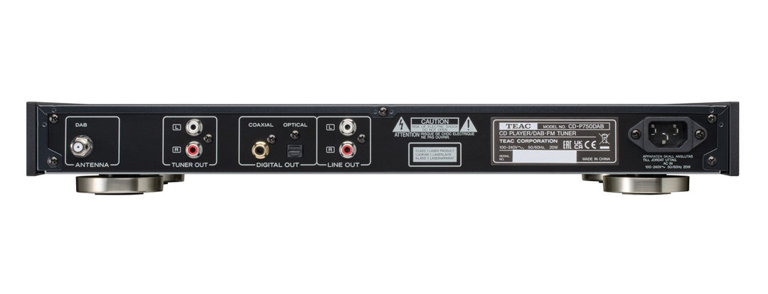 TEAC CD-P750DAB CD-spiller med DAB+ og FM