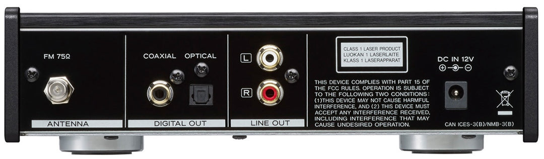 TEAC PD-301DAB-X/B, DAB+/FM og CD-spiller (svart)
