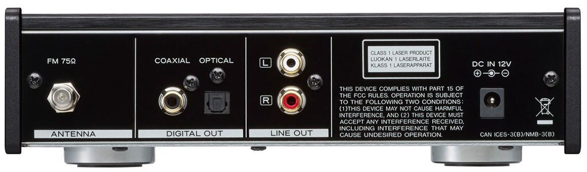 TEAC PD-301DAB-X/B, DAB+/FM og CD-spiller (svart)