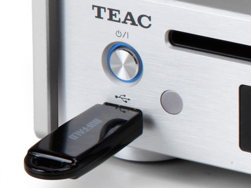TEAC PD-301DAB-X/S, DAB+/FM og CD-spiller (sølv)