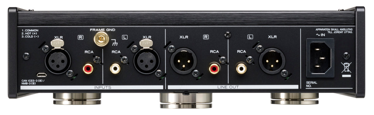 TEAC PE-505 Phono forforsterker (svart)