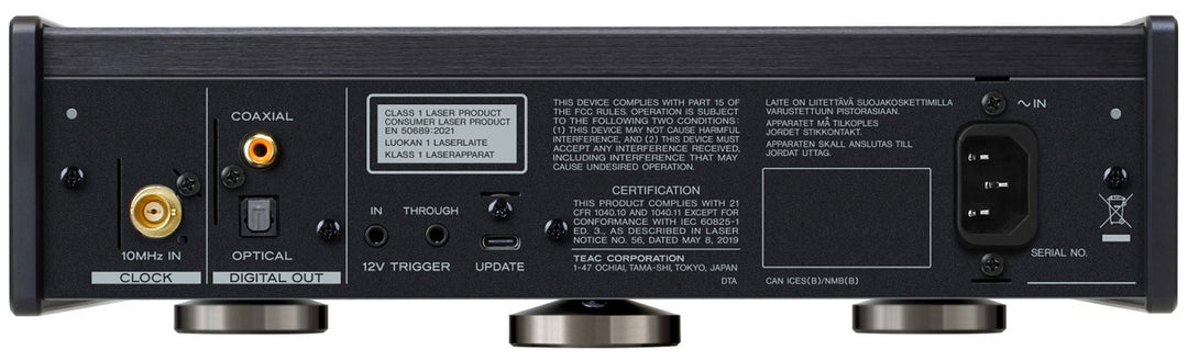 TEAC PD-507T CD-transport Black