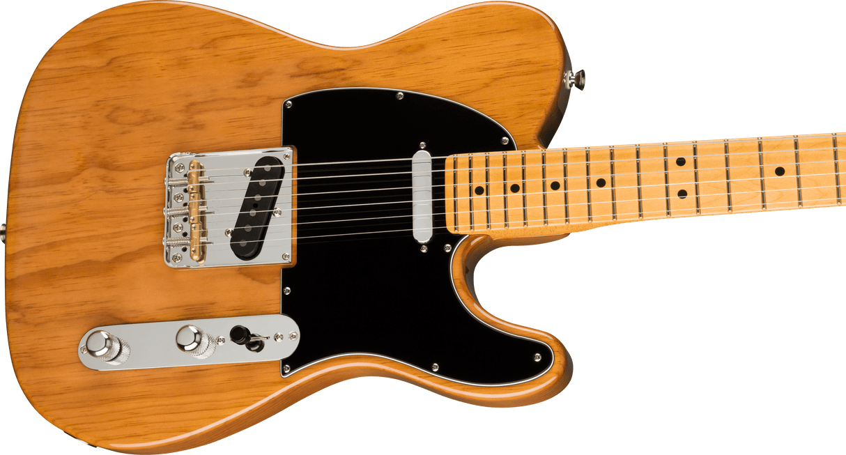 Fender American Professional II Telecaster elektrisk gitar (stekt furu)