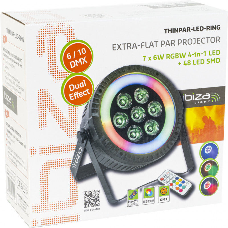 Ibiza ThinPar LED-ring (7x6W)