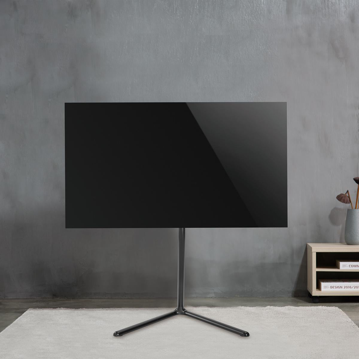 TV gulvstativ (svart, 49-70")
