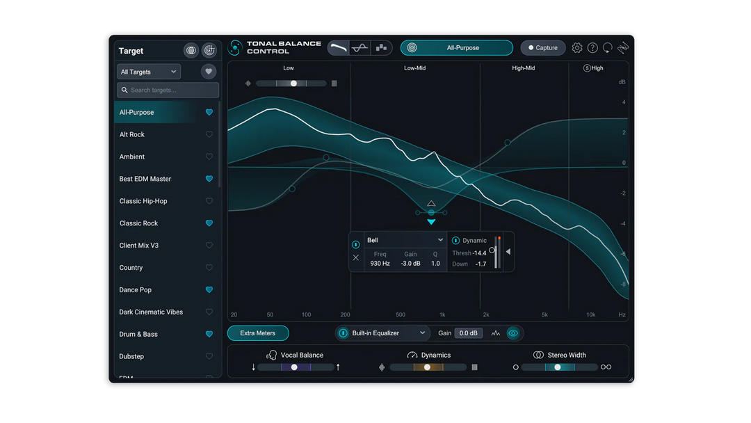 Tonal Balance Control 3: UPD fra hvilken som helst tidligere versjon