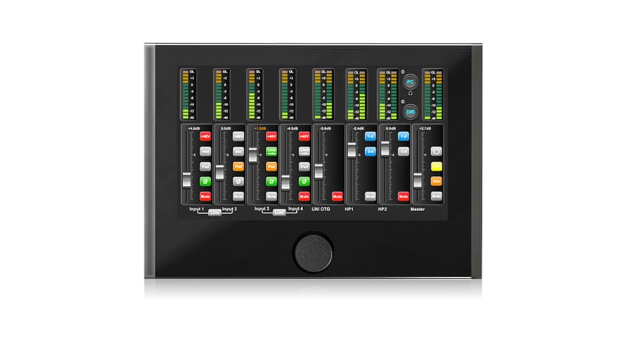 iCon Touch 8 USB-lydkort med berøringsskjerm, 12x12