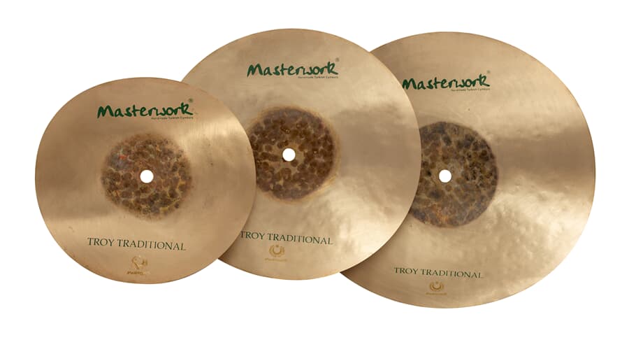 Masterwork Troy Traditional 9" / 11" / 13" FX Stack