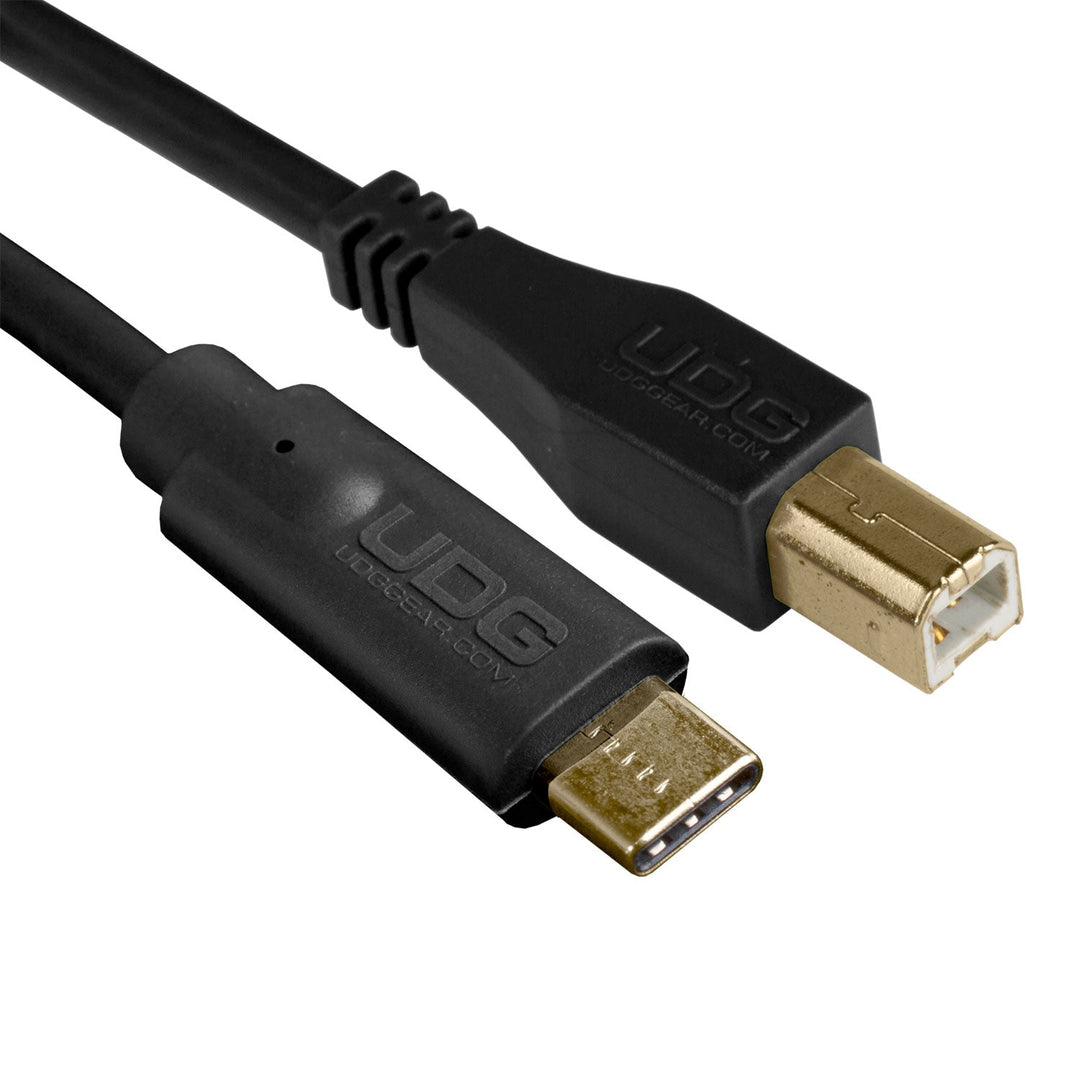 UDG Ultimate Audio-kabel USB 2.0 C-B Svart Rett 1,5m