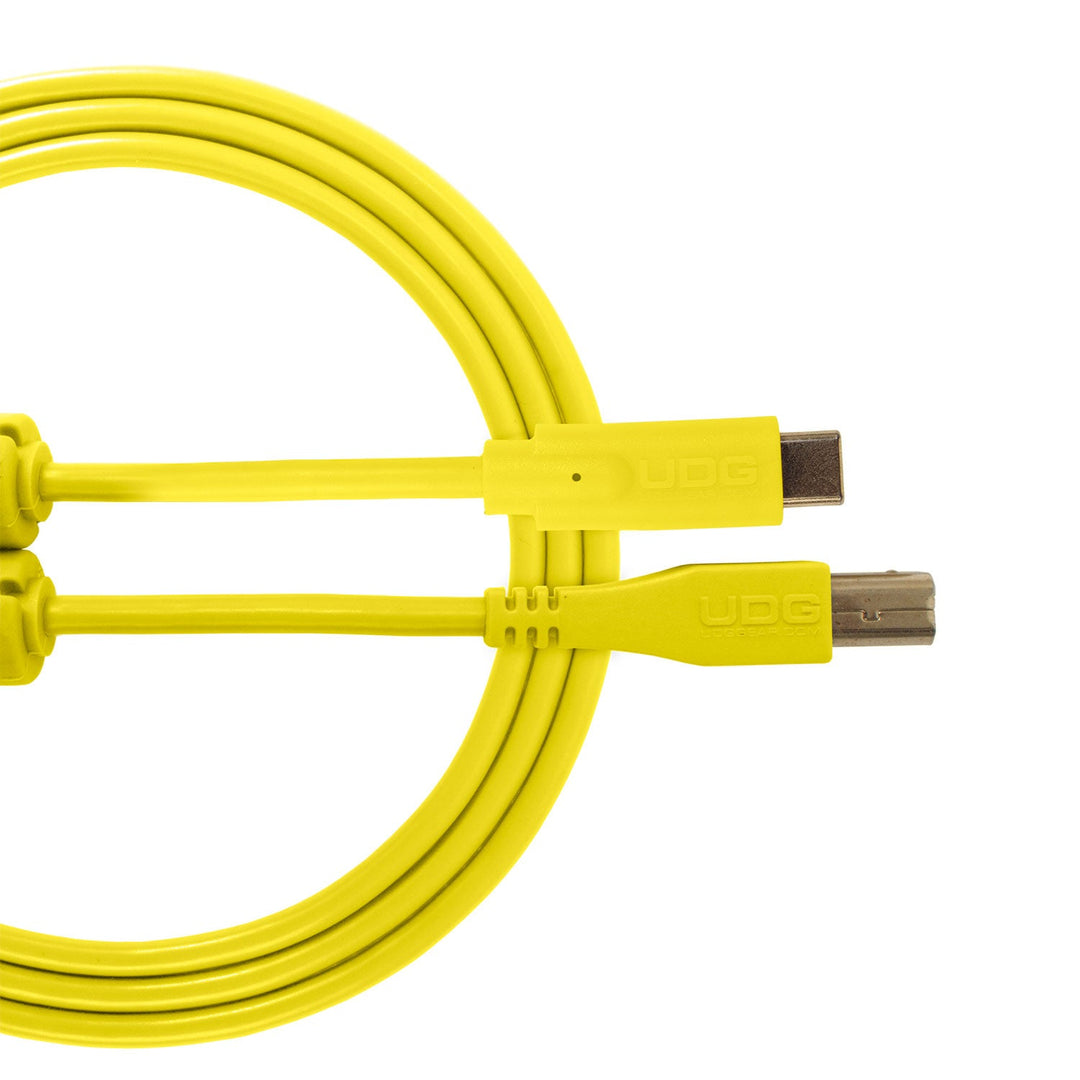 UDG Ultimate Audio-kabel USB 2.0 C-B Gul Rett 1,5m
