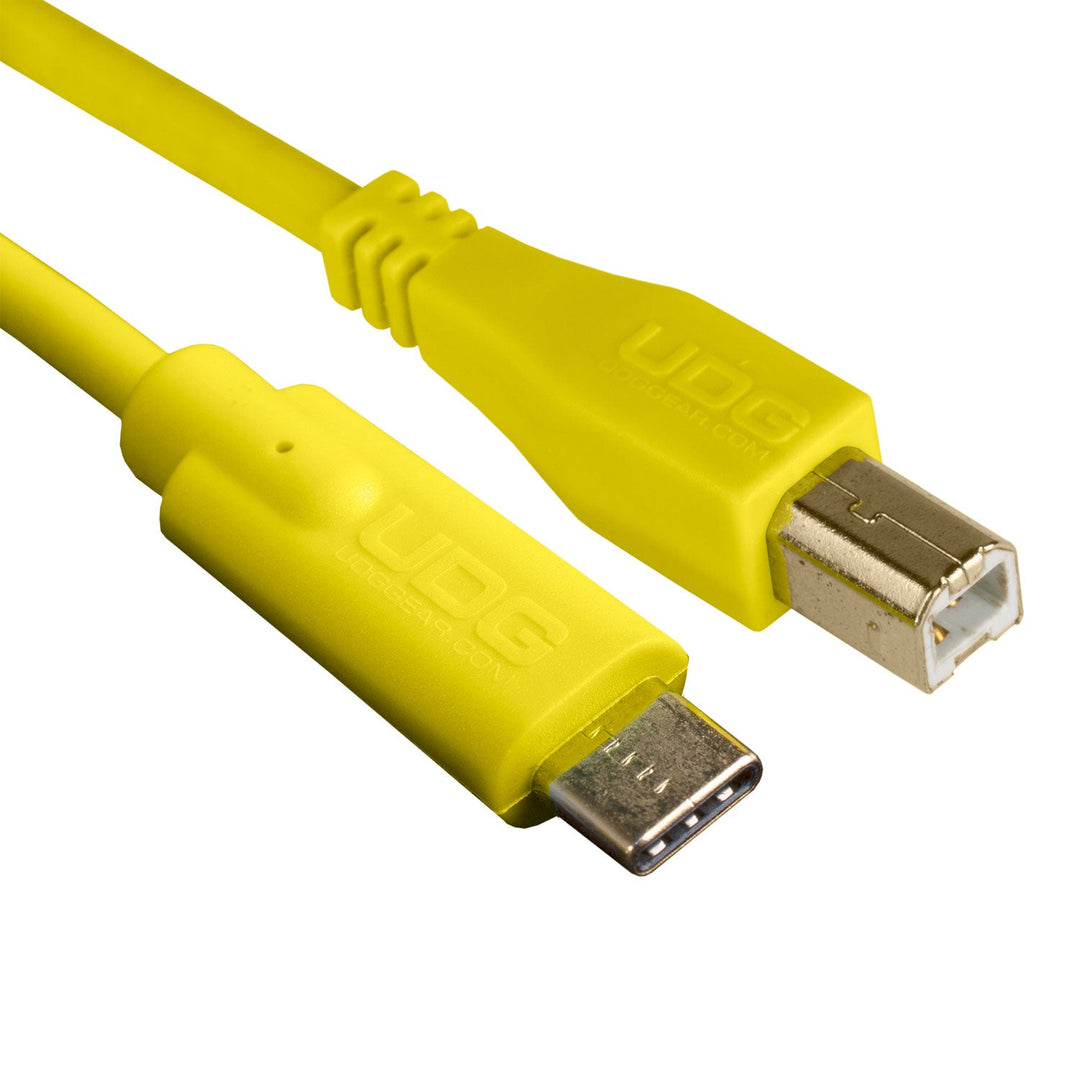 UDG Ultimate Audio-kabel USB 2.0 C-B Gul Rett 1,5m