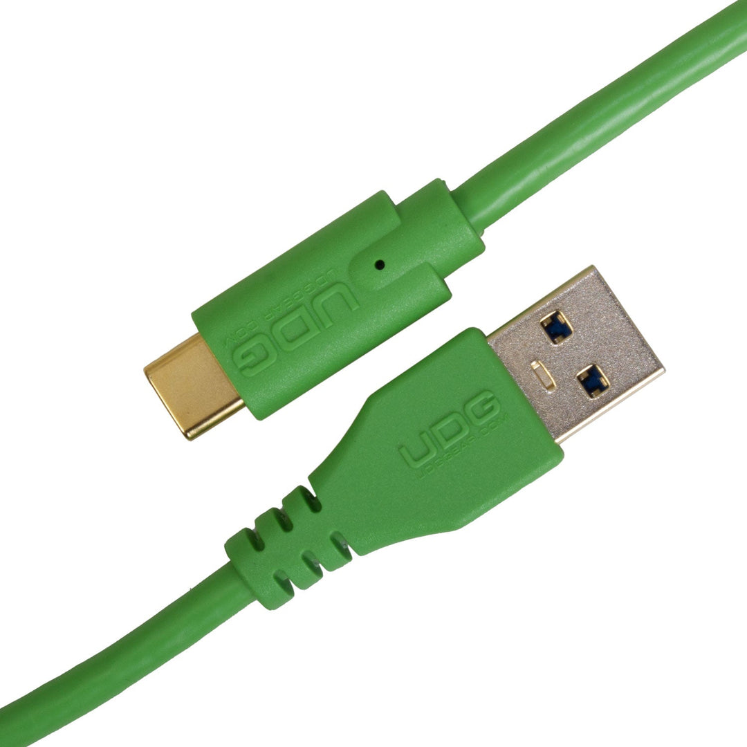 UDG Ultimate Cable USB 3.2 C-A Grønn Rett 1,5m