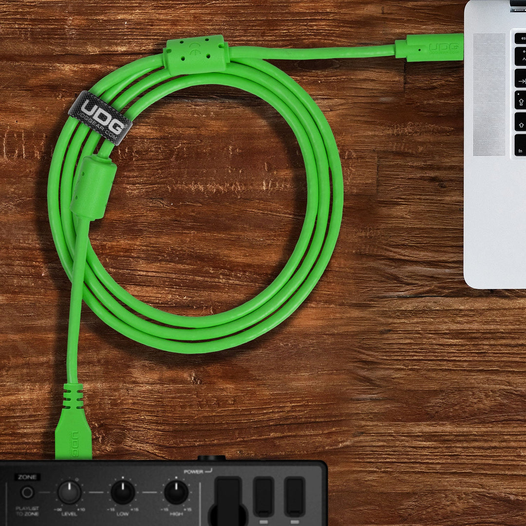 UDG Ultimate Cable USB 3.2 C-A Grønn Rett 1,5m