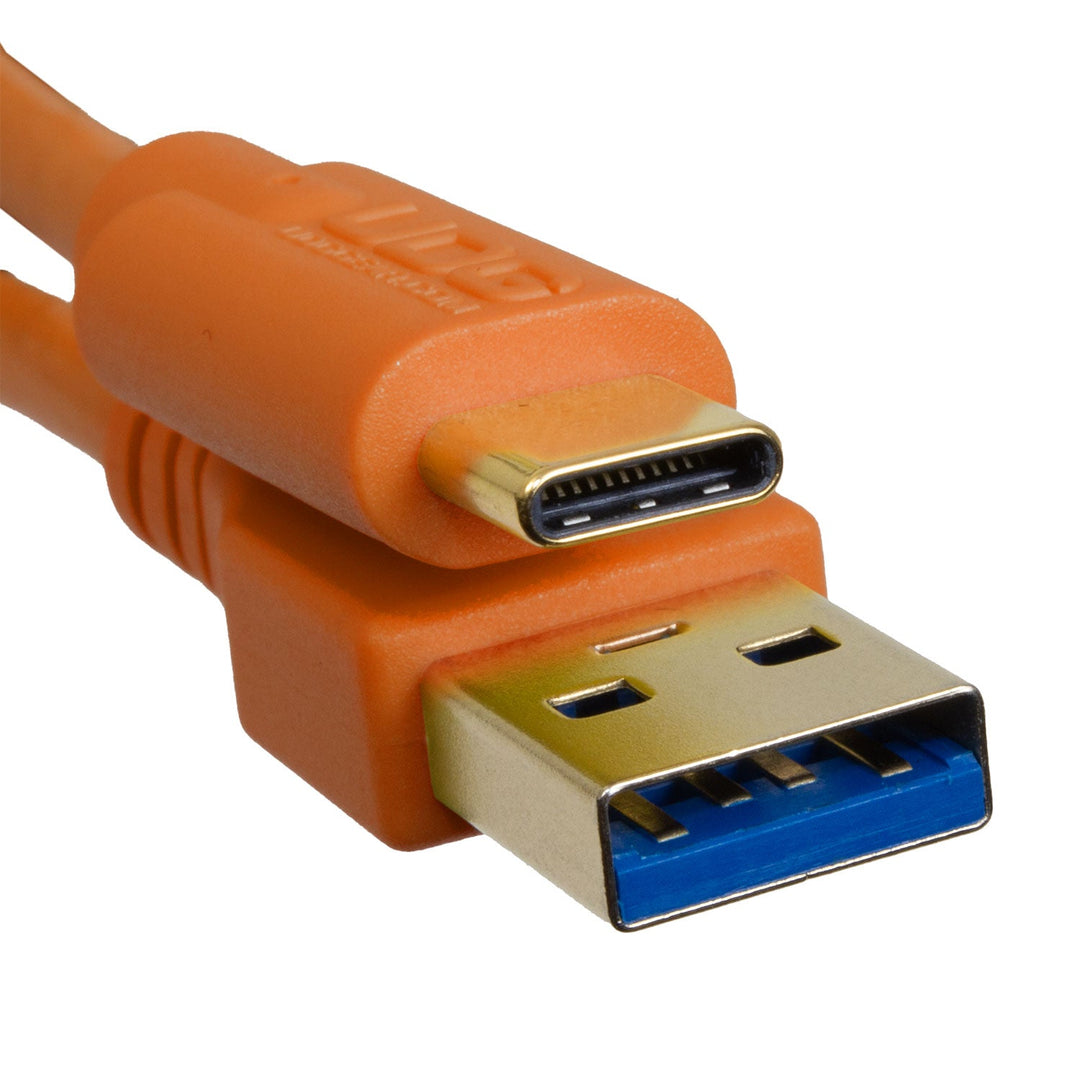 UDG Ultimate Kabel USB 3.2 C-A Oransje Rett 1,5m