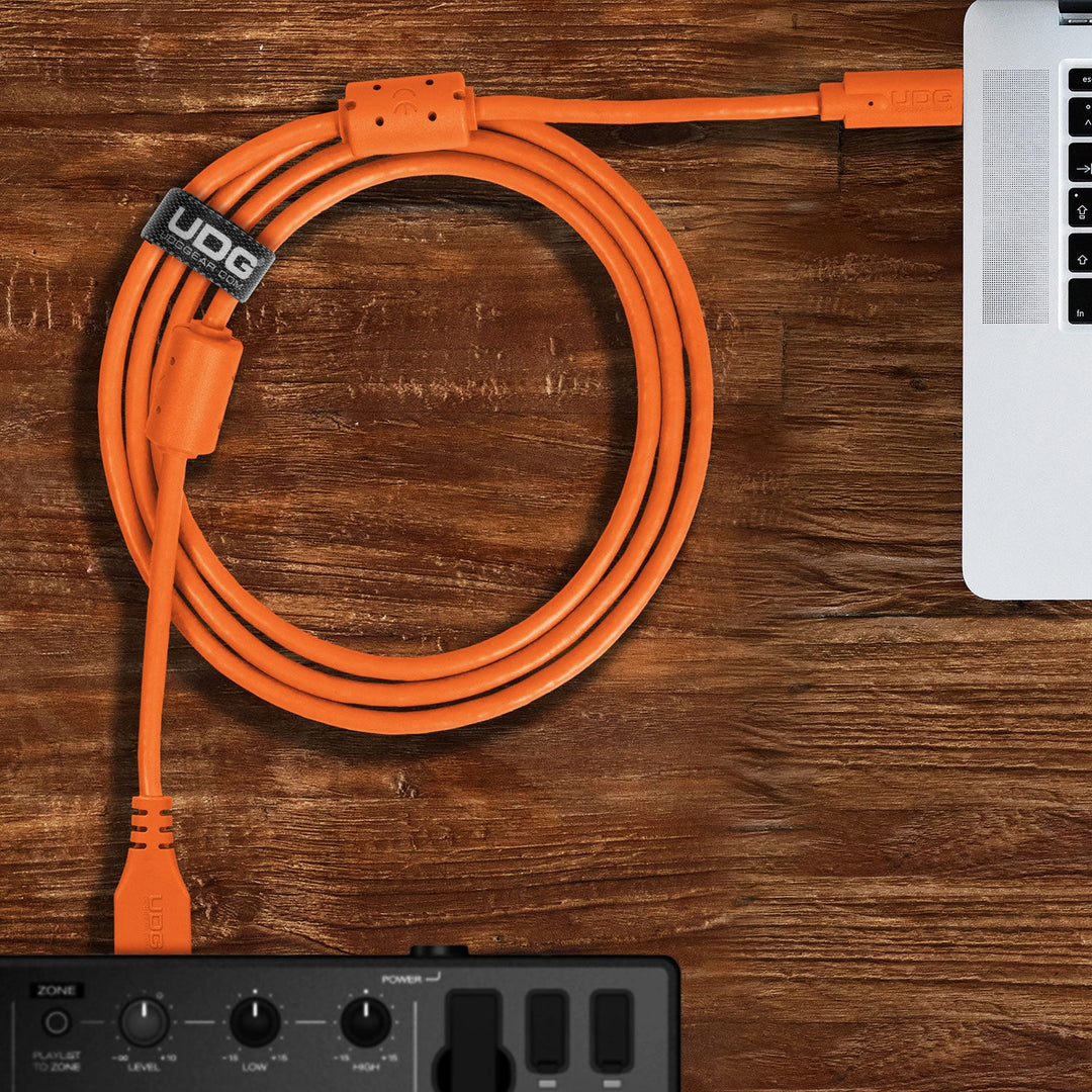 UDG Ultimate Kabel USB 3.2 C-A Oransje Rett 1,5m