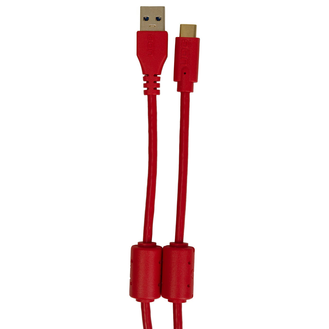 UDG Ultimate Cable USB 3.2 C-A Rød Rett 1,5m