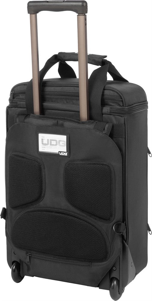 UDG Ultimate produsent-ryggsekk med trillefunksjon Deluxe svart Orange