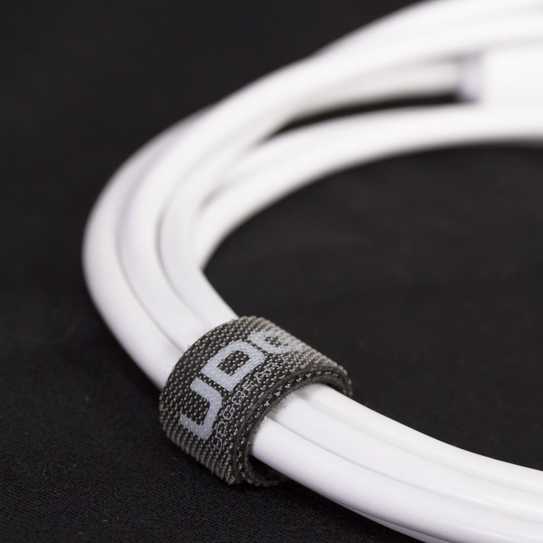 UDG Ultimate Audio-kabel USB 2.0 A-B Hvit Vinklet 2m