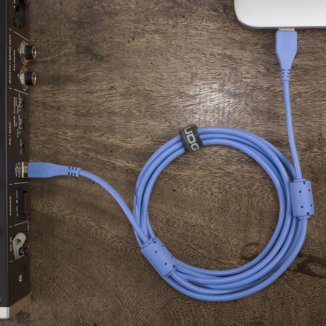 UDG Ultimate Audio-kabel USB 2.0 A-B Blå Rett 2m